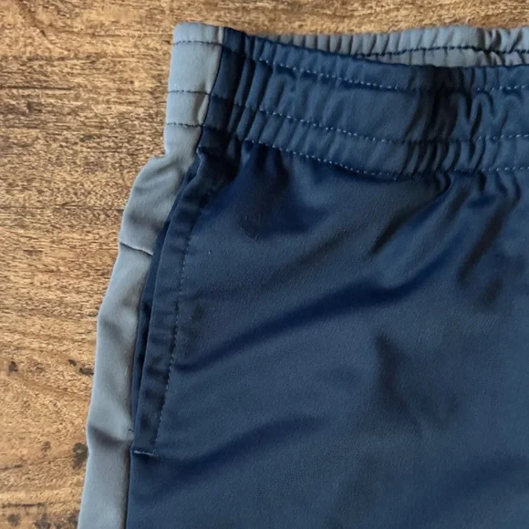 Blue Athletic Track Pants Tek brand size 14/16 large - Picture 3 of 4